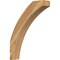 Ekena Millwork 6"W x 26"D x 34"H Thorton Rough Sawn Knee Brace, Western Red Cedar BRC06X26X34THR00RWR - alternate 1